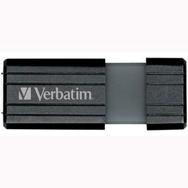 Verbatim Store'N'Go Pinstripe USB 2.0 Pendrive 128GB Negro Retráctil Hi-Speed