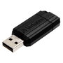 Verbatim Store 'n' Go PinStripe 128 GB USB 2.0 Negro