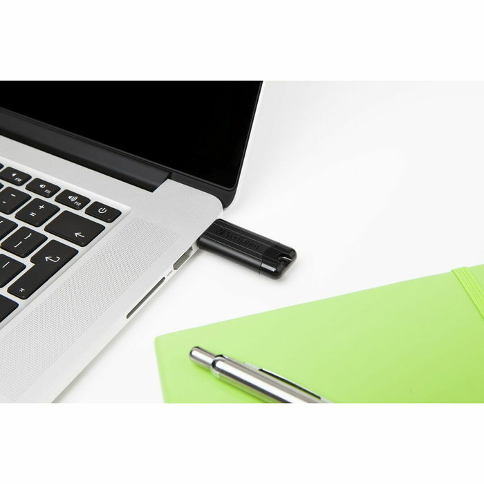 Verbatim PinStripe 64GB USB 3.2 Negro