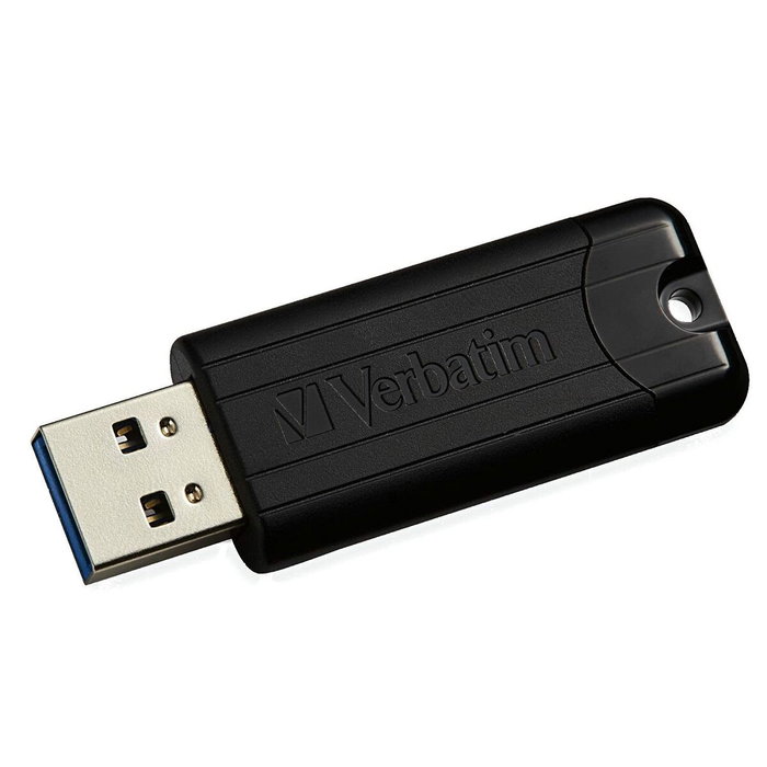 Verbatim PinStripe 64GB USB 3.2 Negro