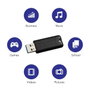 Verbatim PinStripe 64GB USB 3.2 Negro