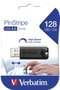 Verbatim PinStripe 128GB Negro