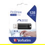 Verbatim PinStripe 128GB USB 3.2 Negro Unidad USB