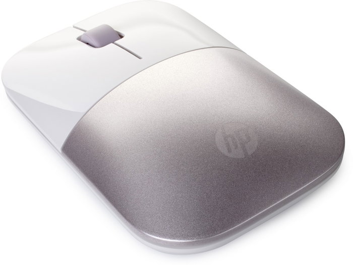 HP Ratón Inalámbrico Z3700 Blanco y Rosa