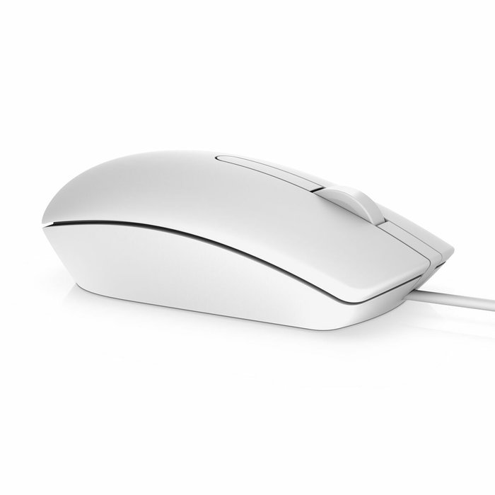 Dell MS116 Ratón Óptico Blanco
