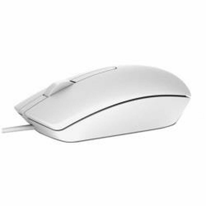 Dell MS116 Ratón Óptico Blanco