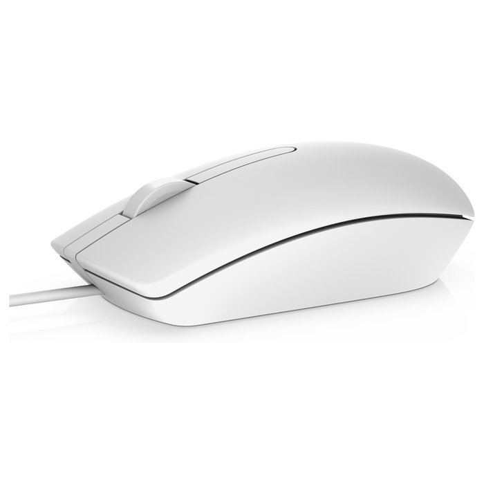 Dell MS116 Ratón Óptico Blanco
