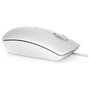Dell MS116 Ratón Óptico Blanco