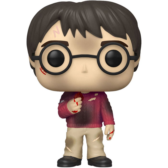 FUNKO Harry Potter Figura POP Harry Potter Anniversary Harry with the Stone Vinilo 9cm Caja Regalo