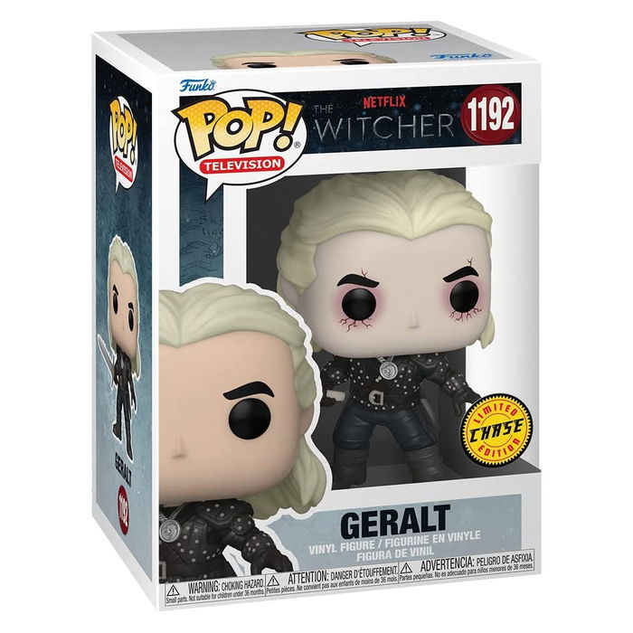 Funko Pop The Witcher Geralt Figura de Vinilo 9cm