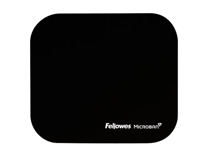 Fellowes Alfombrilla para Ratón Microban Negro Fellowes Alfombrilla para Ratón Microban Negro