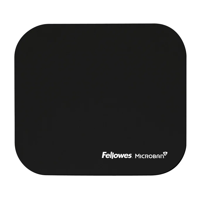 Fellowes Alfombrilla para Ratón con Protección Microban Negro