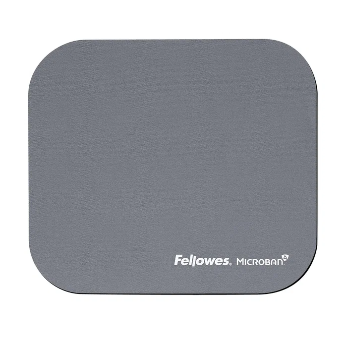 Fellowes Alfombrilla para Ratón Microban Gris 226x192x3 mm