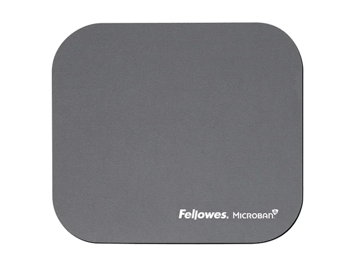 Fellowes Alfombrilla para Ratón Microban Gris 226x192x3 mm