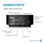 HP Base de Conexión Universal USB-C/A G2 Negro