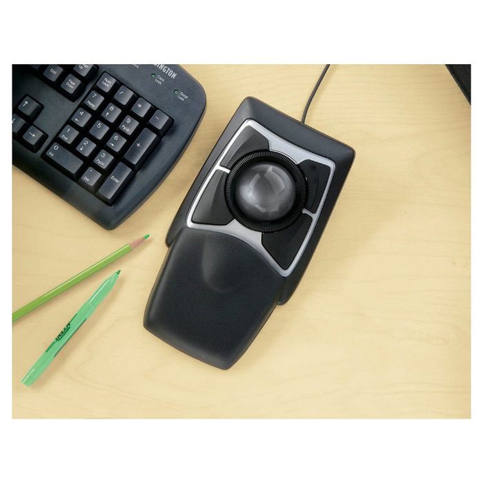 Kensington Expert Mouse Trackball con cable, Negro