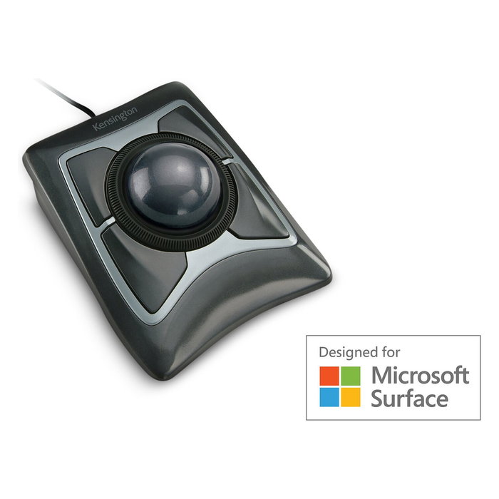 Kensington Expert Mouse Trackball con cable, Negro