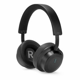 Lindy LH900XW Auriculares Bluetooth 5.0 con Cancelación de Ruido Híbrida, Negro