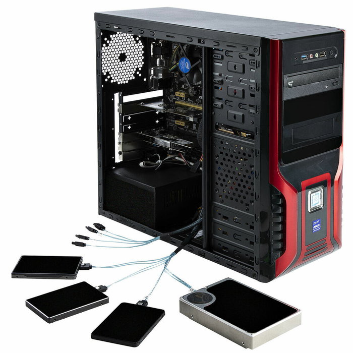 Tarjeta PCI Startech 8P6G-PCIE-SATA-CARD Tarjeta PCI Startech 8P6G-PCIE-SATA-CARD