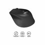 Logitech M330 Silent Plus Ratón Inalámbrico Negro