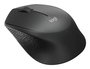 Logitech M330 Silent Plus Ratón Inalámbrico USB 2.4GHz 1000 dpi Negro