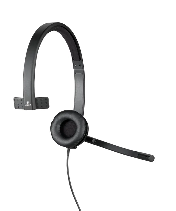 Logitech H570e Auriculares con Micrófono USB Mono Negro