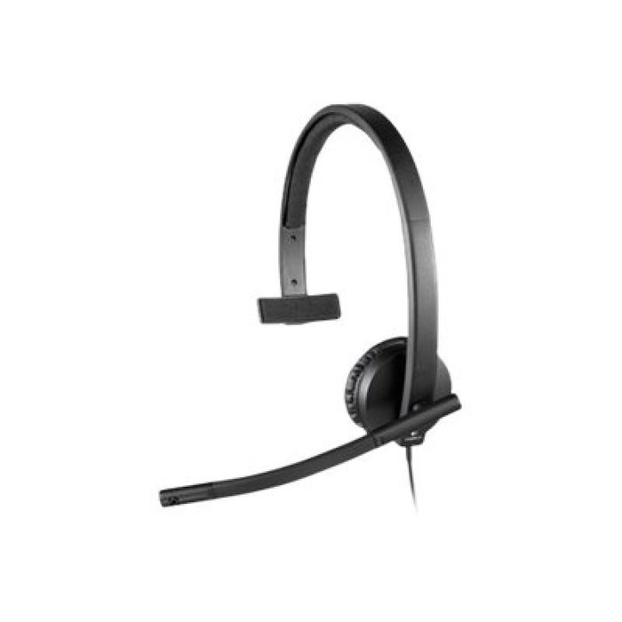 Logitech H570e Auriculares con Micrófono USB Mono Negro