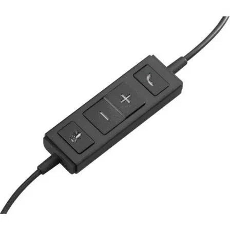 Logitech Auricular H570e con Micrófono USB Negro 981-000571