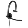 Logitech H570e Auriculares con Micrófono USB Mono Negro