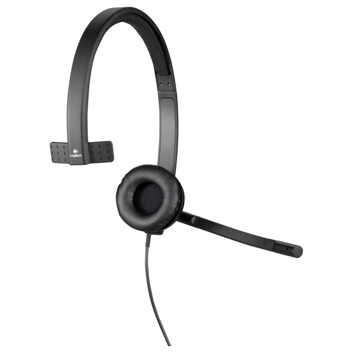 Logitech H570e Auriculares con Micrófono USB Mono Negro