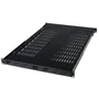 Startech ADJSHELF Estante para Rack de 19 pulgadas con Profundidad Ajustable, 1U, Negro