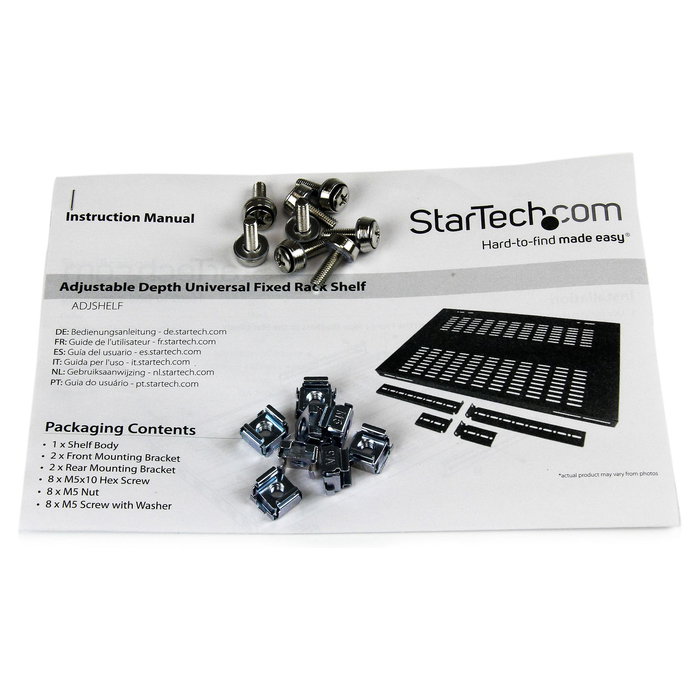 Bandeja Fija para Armario Rack Startech ADJSHELF