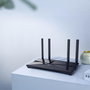TP-Link AX1800 Dual-Band Wi-Fi 6 Router 574 + 1201 Mbps, 1x Gbit WAN, 4 x Gbit LAN
