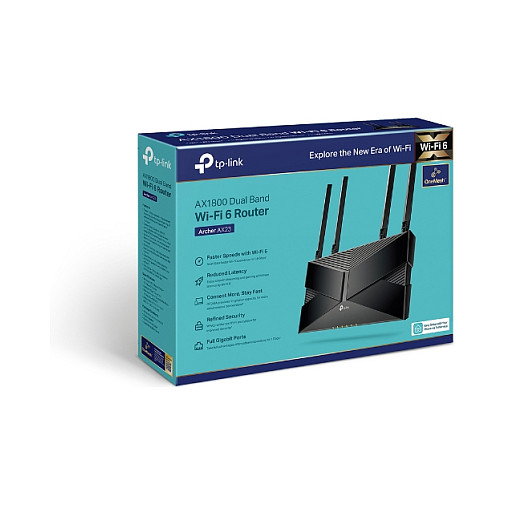 TP-Link Router Archer AX23 AX1800 Wi-Fi 6 Dual-Band Negro