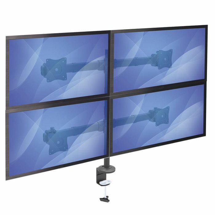 StarTech.com Brazo de Escritorio para 4 Monitores 2x2 hasta 27 pulgadas StarTech.com Brazo de Escritorio para 4 Monitores 2x2 hasta 27 pulgadas