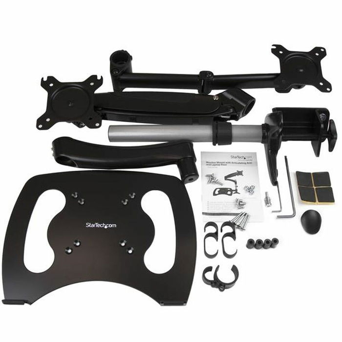 Soporte de Mesa para Pantalla Startech ARMUNONB 27" Negro Soporte de Mesa para Pantalla Startech ARMUNONB 27" Negro