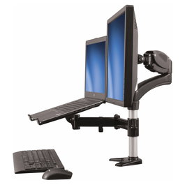 Startech Brazo de Monitor y Soporte Base para Portátil