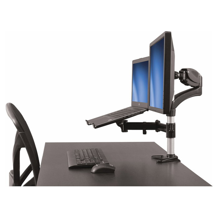 Startech Brazo de Monitor y Soporte Base para Portátil