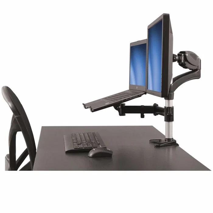 StarTech.com Brazo para Monitor de hasta 27 pulgadas y Base para Portátil