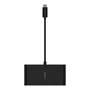 Belkin AVC005BTBK Replicador de Puertos USB-C Hub USB 3.2 Gen 1 con HDMI, VGA, RJ-45 Ethernet y USB-A - Negro