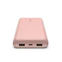 Belkin Batería Externa BPB012btRG 20000 mAh 15W Power Bank Rosa - con Puertos USB-A/USB-C y Cable Incluido