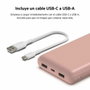 Belkin Batería externa BOOST CHARGE 20.000 mAh Oro rosa 15 W