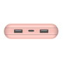 Belkin Batería externa BOOST CHARGE 20.000 mAh Oro rosa 15 W
