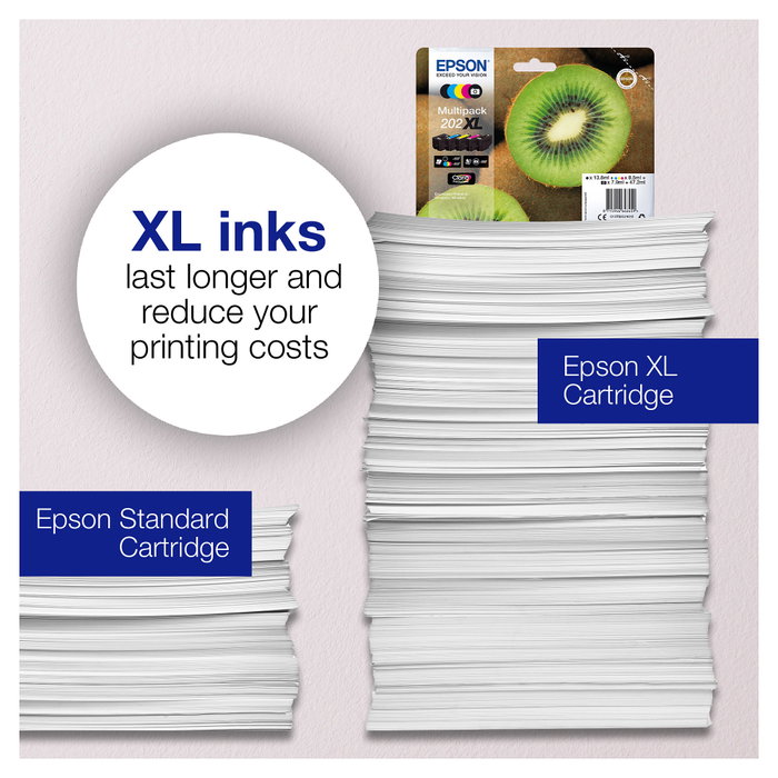 Epson Multipack 202 Claria Premium Ink 5 Colores