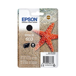 Epson Cartucho de Tinta 603 Negro Rendimiento Estándar C13T03U14020