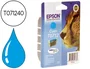 Epson Cartucho de Tinta Cian C13T07124012 DURABrite Ultra