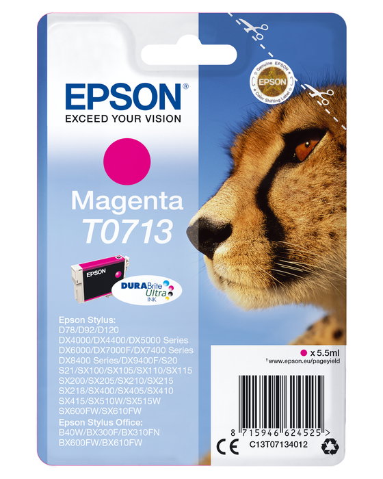 Epson Stylus D-78/92/120/DX-4000/5000/6000/7000F Cartucho Magenta Epson Stylus D-78/92/120/DX-4000/5000/6000/7000F Cartucho Magenta