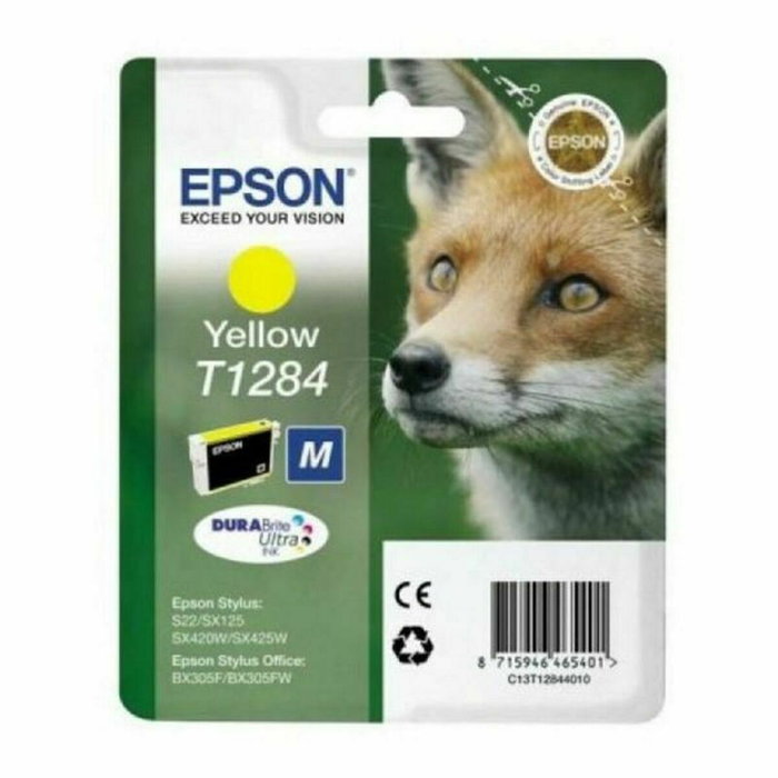 Epson T1284 Cartucho de Tinta Amarillo DURABrite Ultra Epson T1284 Cartucho de Tinta Amarillo DURABrite Ultra