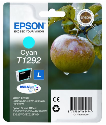 Epson Cartucho de Tinta T1292 Cian