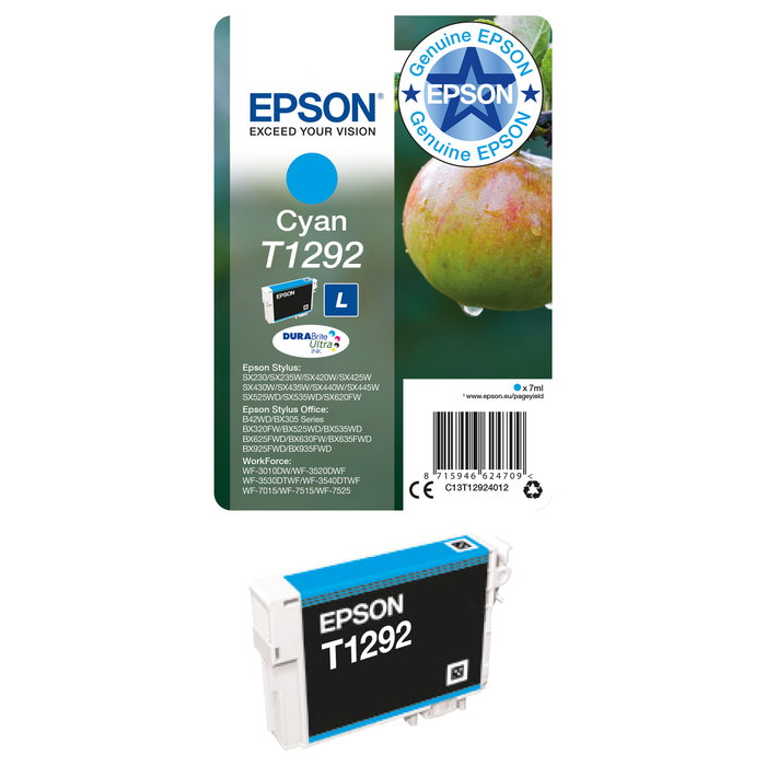 Epson Cartucho de Tinta T1292 Cian